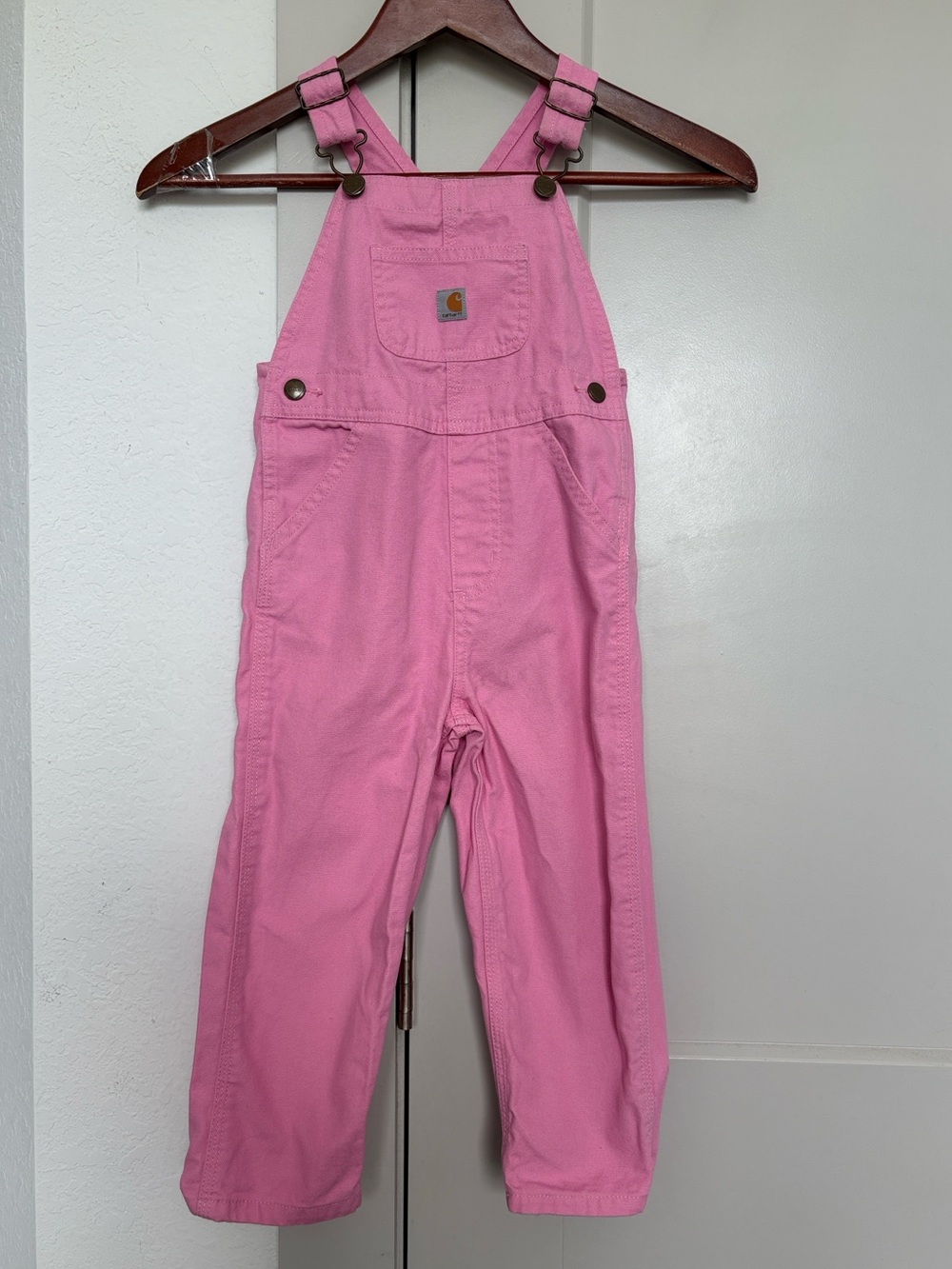 CARHARTT PINK OVERALLS GIRLS 3T